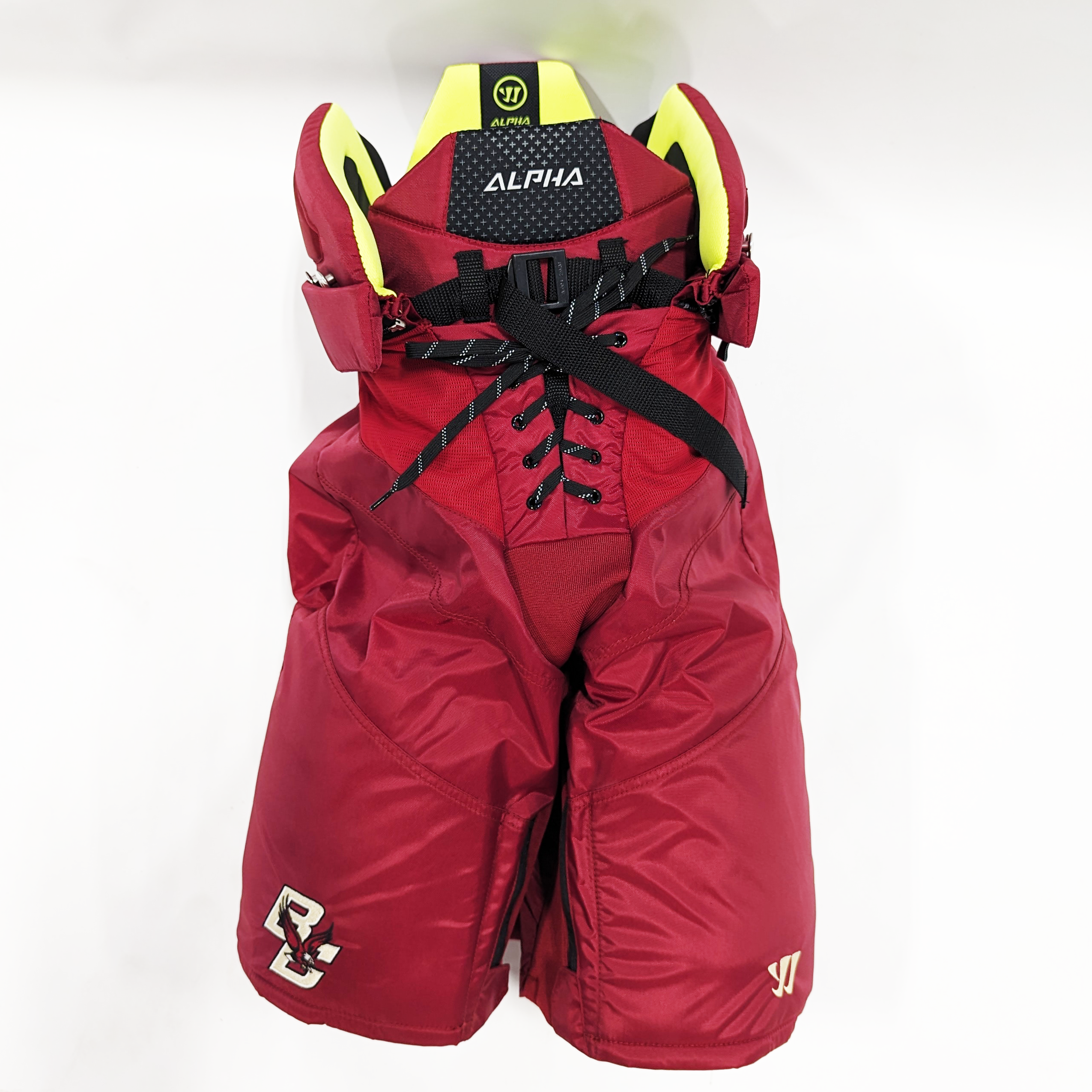 Warrior Alpha Pro - NCAA Pro Stock Hockey Pants (Maroon)